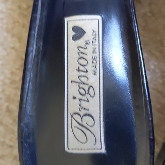 Black leather Brighton sandals - Picture 3 of 9